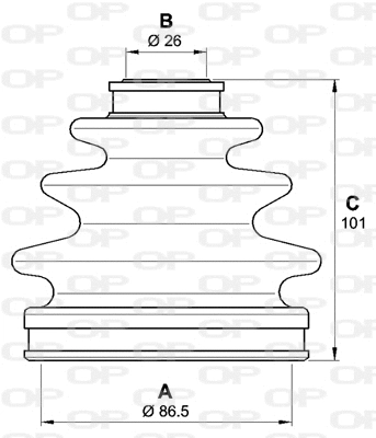 Bellow Kit, drive shaft