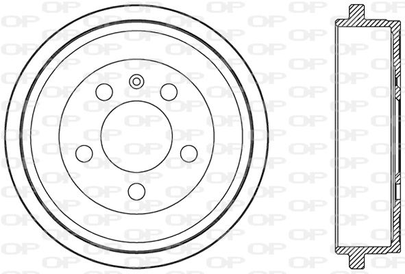 Brake Drum (BAD9054.10)