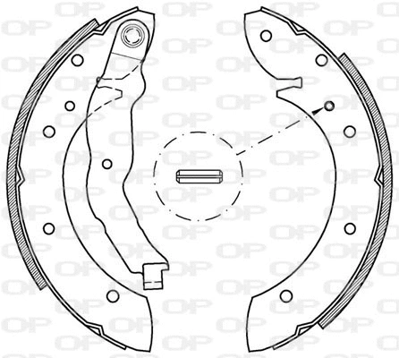 Brake Shoe Set (BSA2148.00)