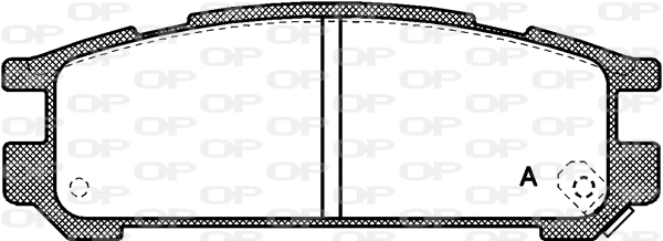 Brake Pad Set, disc brake (BPA0342.02)