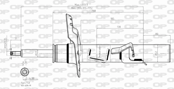 Shock Absorber (SAB8386.31)