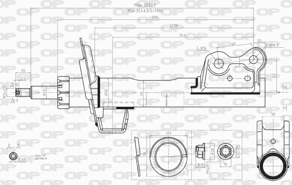 Shock Absorber (SAB8251.31)