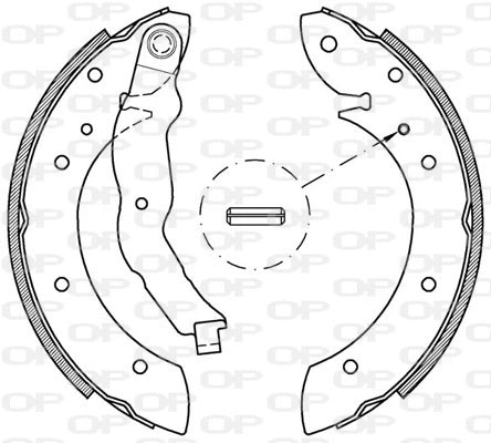 Brake Shoe Set (BSA2147.00)