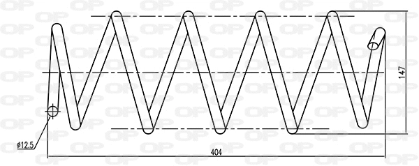 Suspension Spring (CSR9005.00)