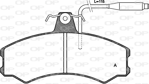 Brake Pad Set, disc brake (BPA0143.02)