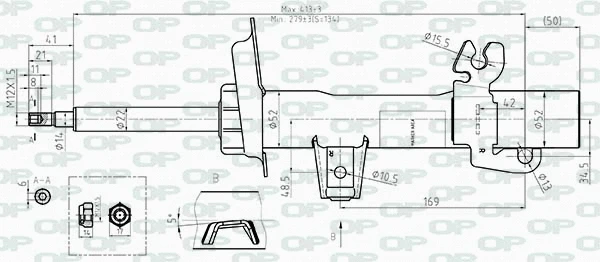 Shock Absorber (SAB8509.31)
