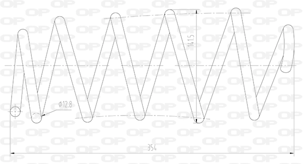 Suspension Spring (CSR9015.02)