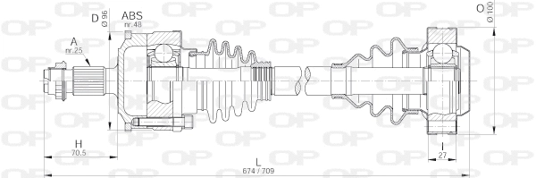 Drive Shaft (DRS6188.00)