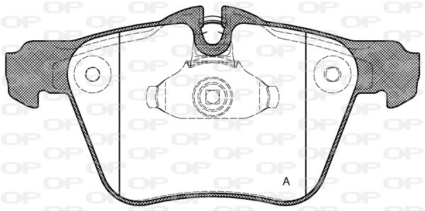 Brake Pad Set, disc brake (BPA1217.00)