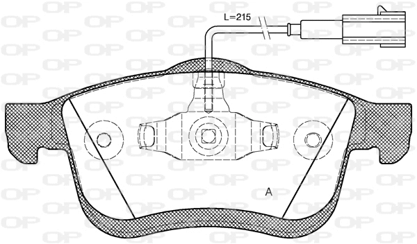 Brake Pad Set, disc brake (BPA1183.22)