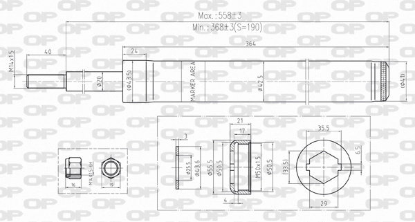 Shock Absorber (SAB8233.31)
