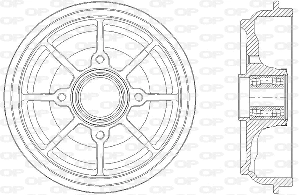 Brake Drum (BAD9086.31)