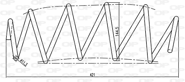 Suspension Spring (CSR9064.00)
