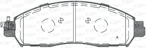 Brake Pad Set, disc brake (BPA1612.24)