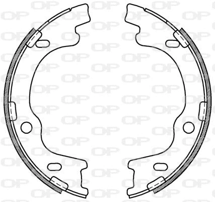 Brake Shoe Set (BSA2184.00)
