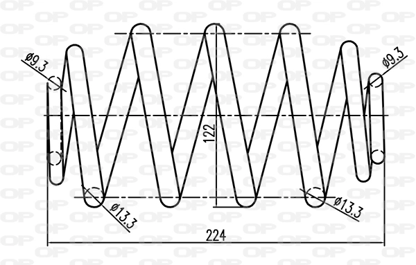 Suspension Spring (CSR9341.02)