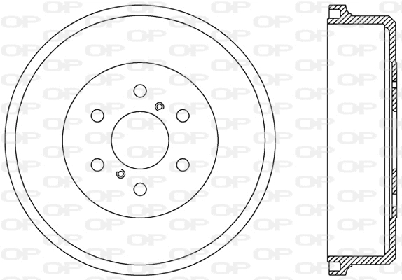 Brake Drum (BAD9081.10)