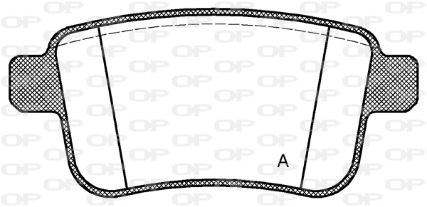Brake Pad Set, disc brake (BPA1352.00)
