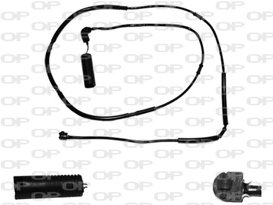 Warning Contact, brake pad wear (AK3075.00)