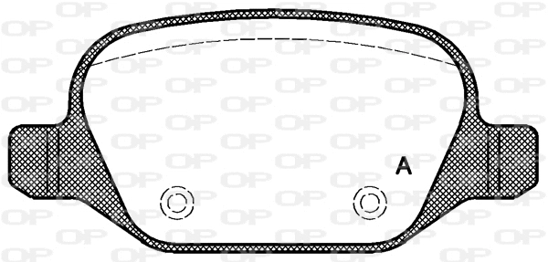 Brake Pad Set, disc brake (BPA0727.20)