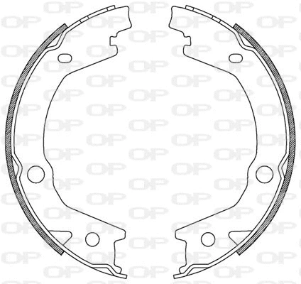 Brake Shoe Set (BSA2182.00)
