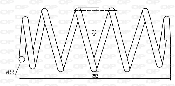 Suspension Spring (CSR9161.00)