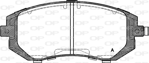 Brake Pad Set, disc brake (BPA0951.11)