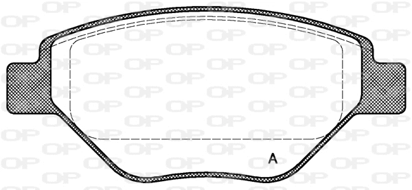 Brake Pad Set, disc brake (BPA0977.00)
