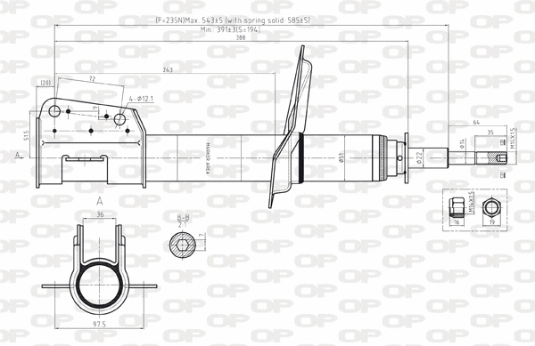 Shock Absorber (SAB8124.31)