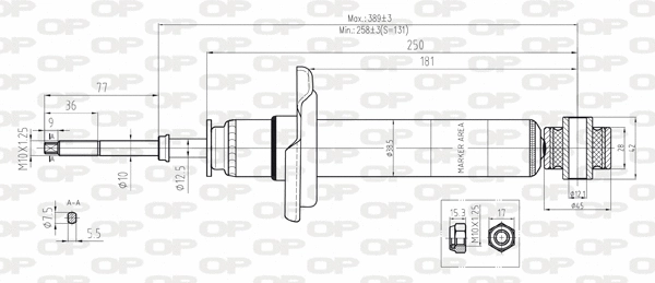 Shock Absorber (SAB8102.32)
