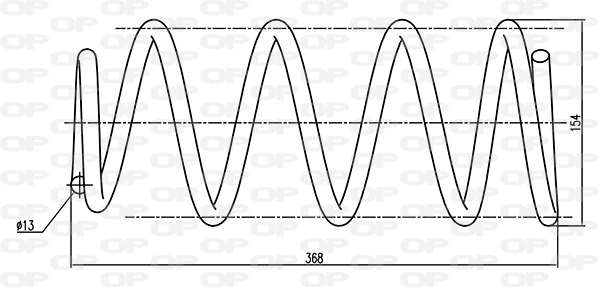 Suspension Spring (CSR9020.00)
