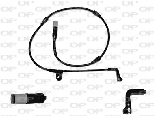 Warning Contact, brake pad wear (AK3124.00)