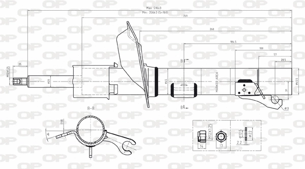 Shock Absorber (SAB8064.31)