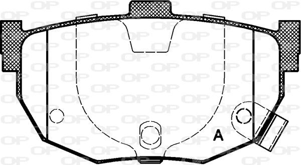 Brake Pad Set, disc brake (BPA0294.22)