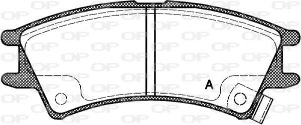Brake Pad Set, disc brake (BPA0675.02)
