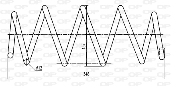 Suspension Spring (CSR9058.00)