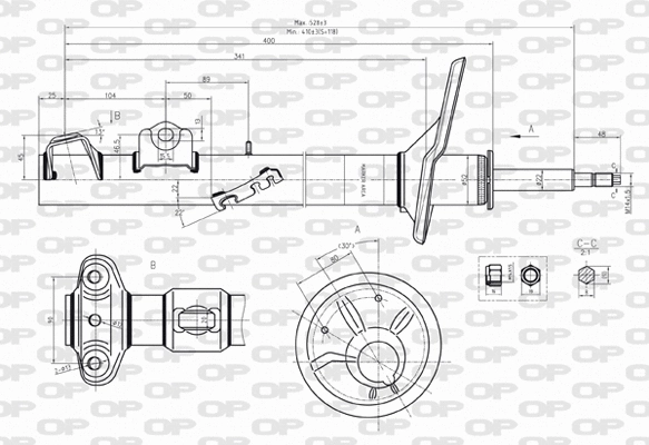Shock Absorber (SAB8215.31)