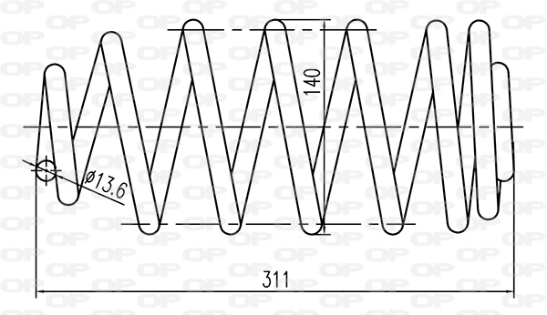 Suspension Spring (CSR9108.00)