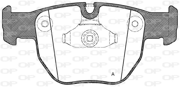 Brake Pad Set, disc brake (BPA0979.00)