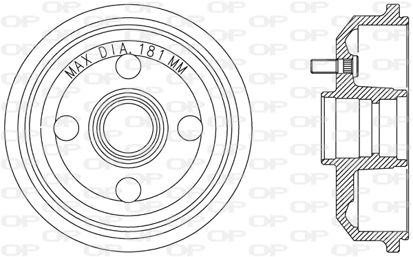 Brake Drum (BAD9059.40)