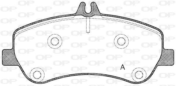Brake Pad Set, disc brake (BPA1377.00)
