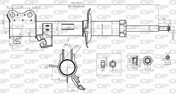 Shock Absorber (SAB8574.31)