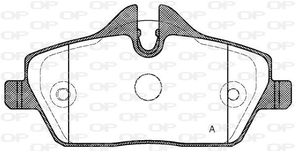 Brake Pad Set, disc brake (BPA1131.10)