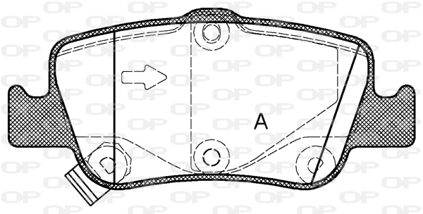 Brake Pad Set, disc brake (BPA1356.02)