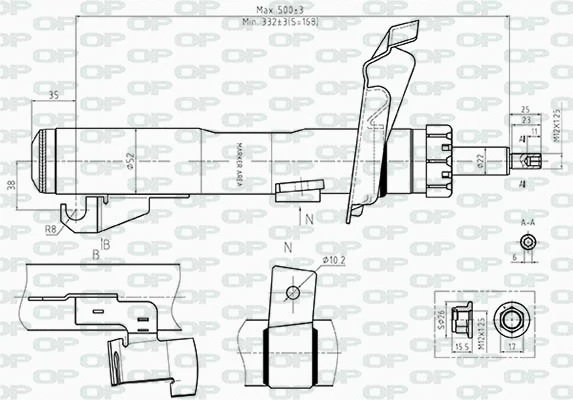 Shock Absorber (SAB8512.31)