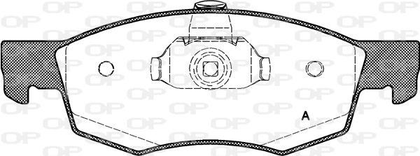Brake Pad Set, disc brake (BPA0172.30)