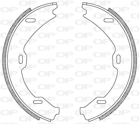 Brake Shoe Set (BSA2188.00)