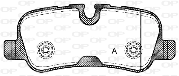 Brake Pad Set, disc brake (BPA1159.10)