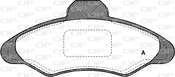 Brake Pad Set, disc brake (BPA0331.00)