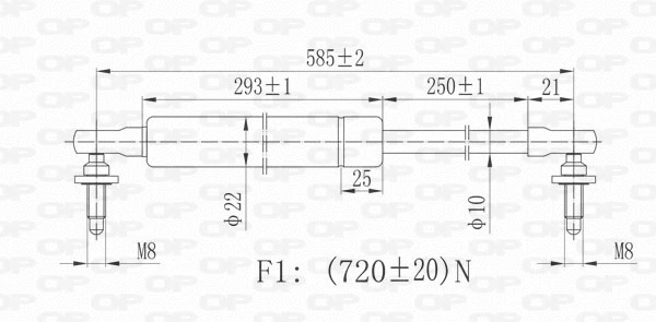 Gas Spring, boot/cargo area